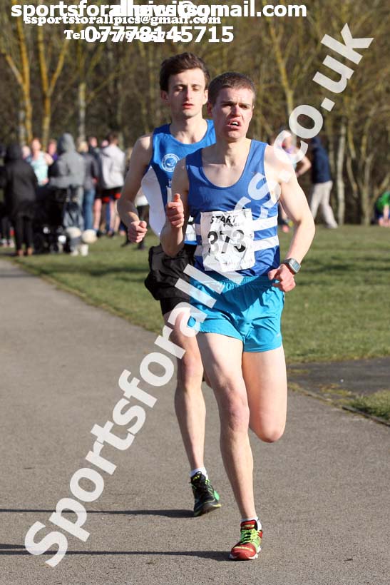 Senior mens 2018 Royal Signals NECAA Road Relays, Hetton. Photo: David T. Hewitson/Sports for All Pics
